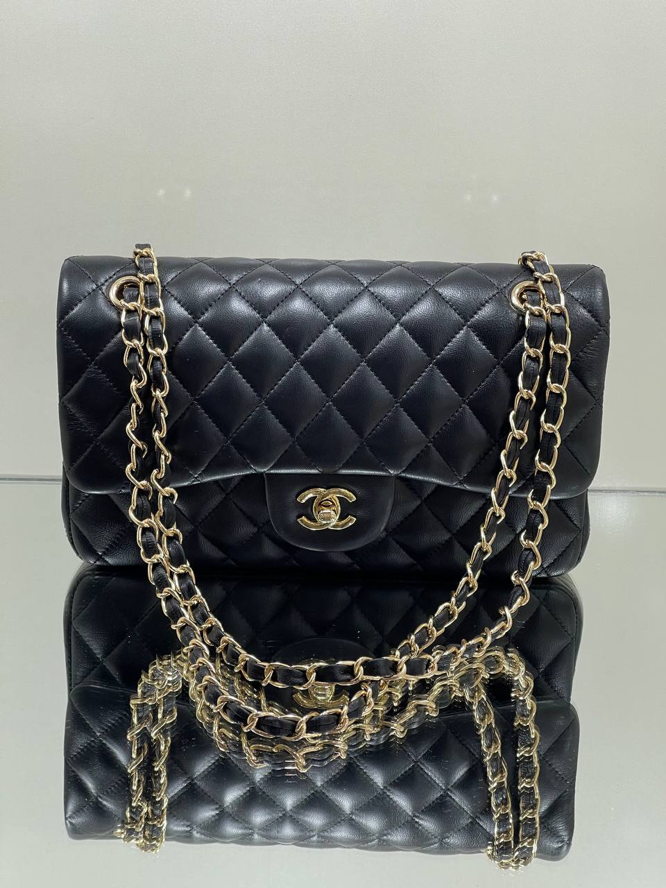 Chanel Classic Flap 2.55 Black/Gold