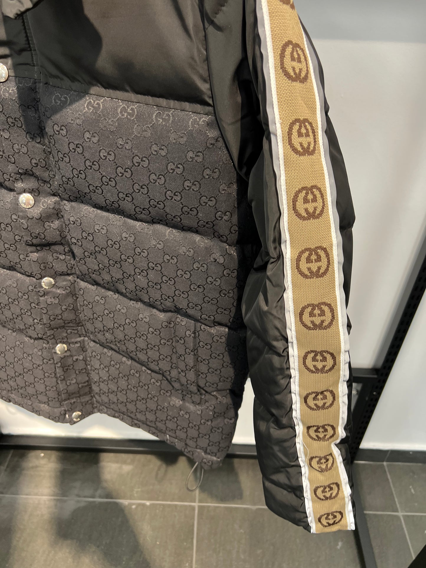 Gucci Canvas Puffer