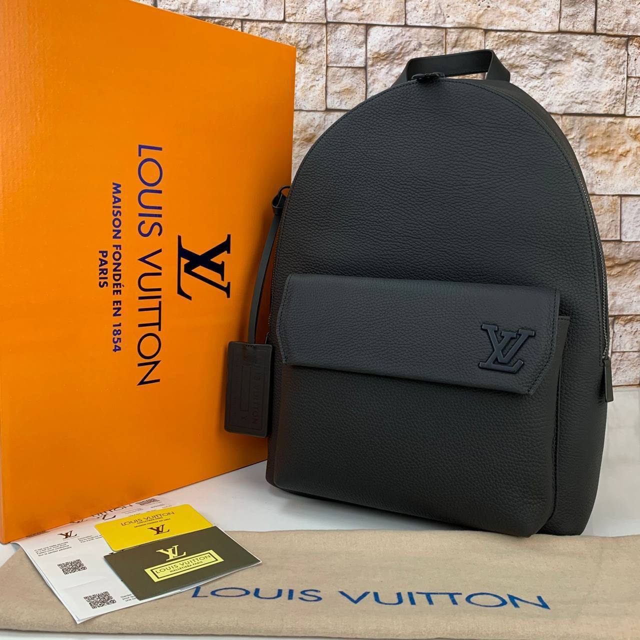 Lv Take Off Black Backpack