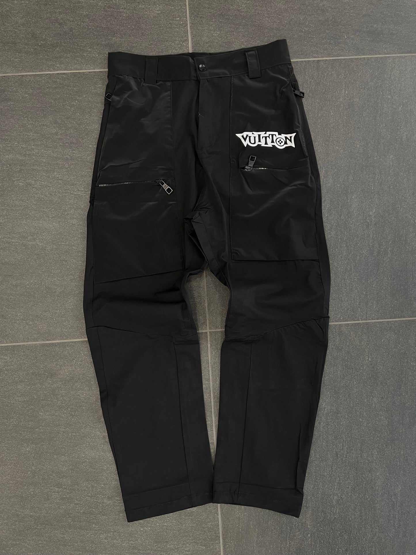 Lv Black Reflective Trousers