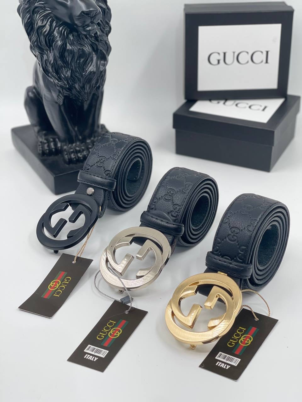 Gucci Belt Black Monogram