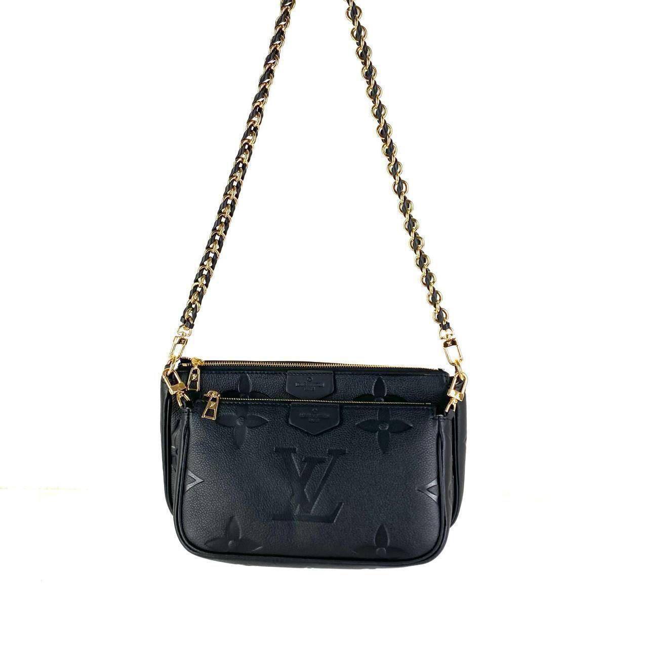 Lv Black Multi Pochete