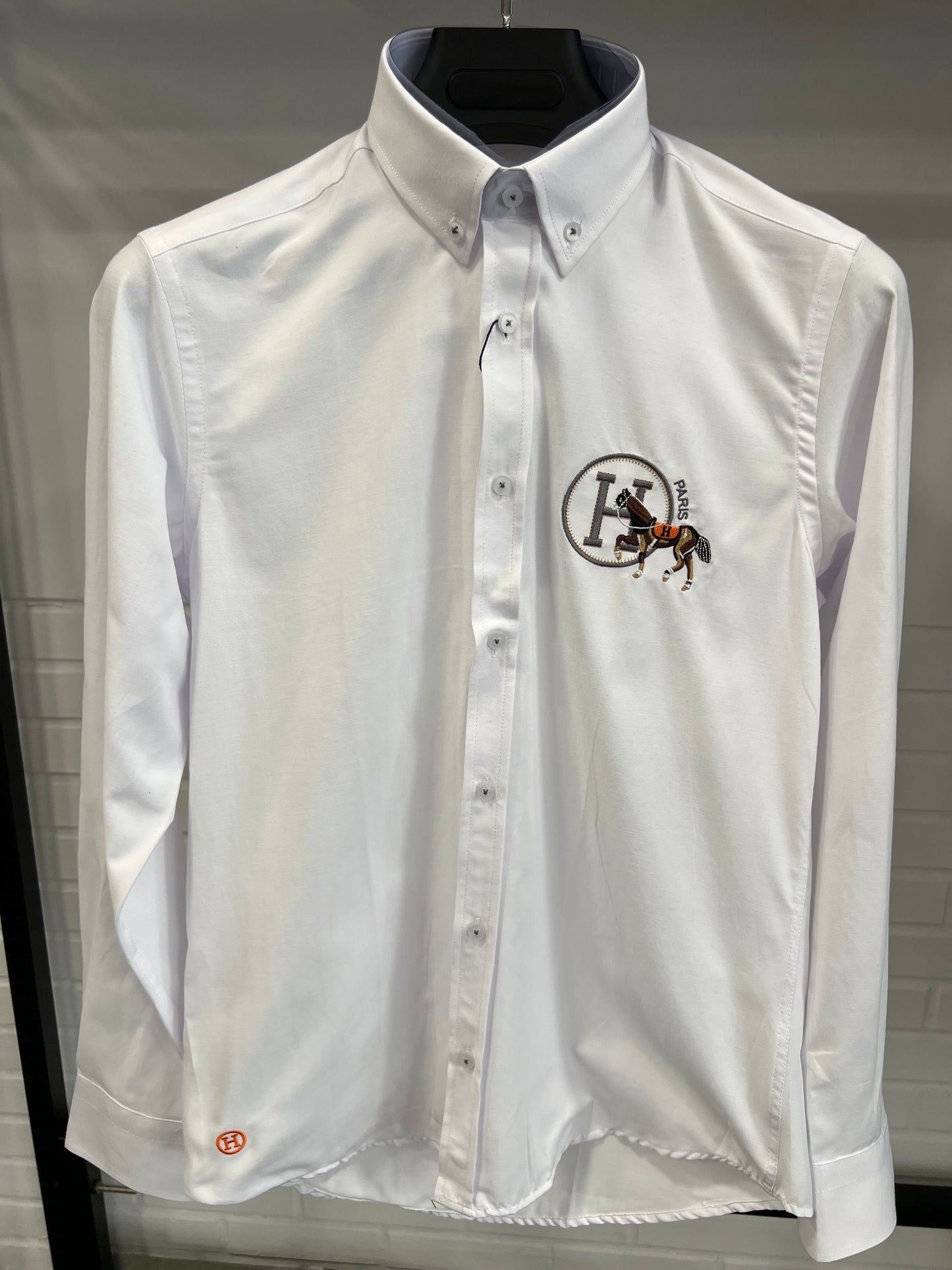 Hermes Paris Shirt White