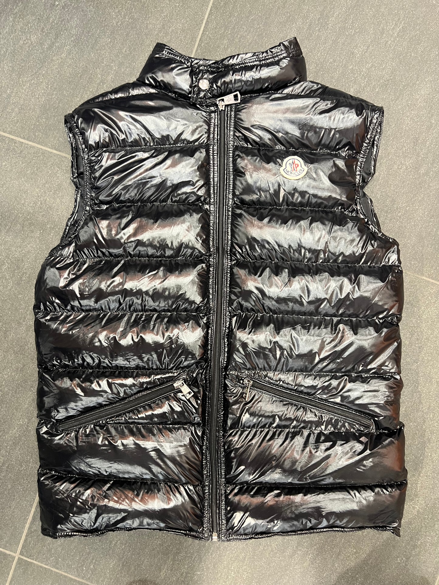 Moncler Classic Black Matte Vest