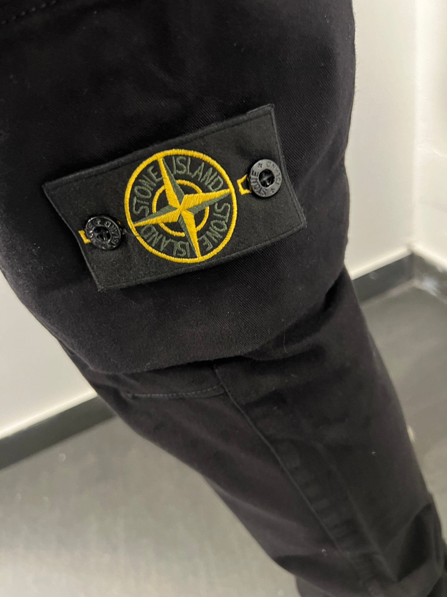 Stone Island Black Cargo