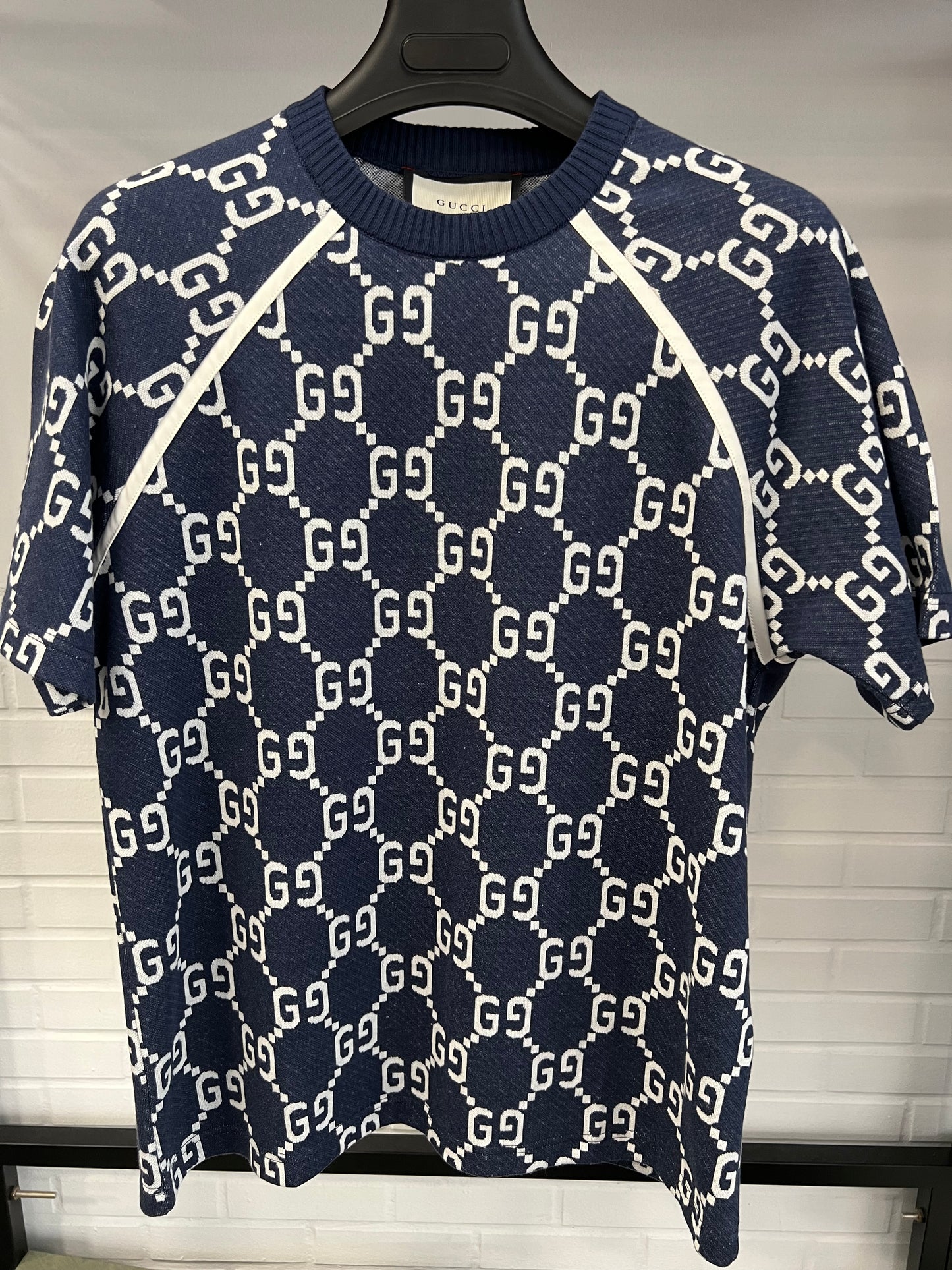 Gucci Blouse Monogram Blue