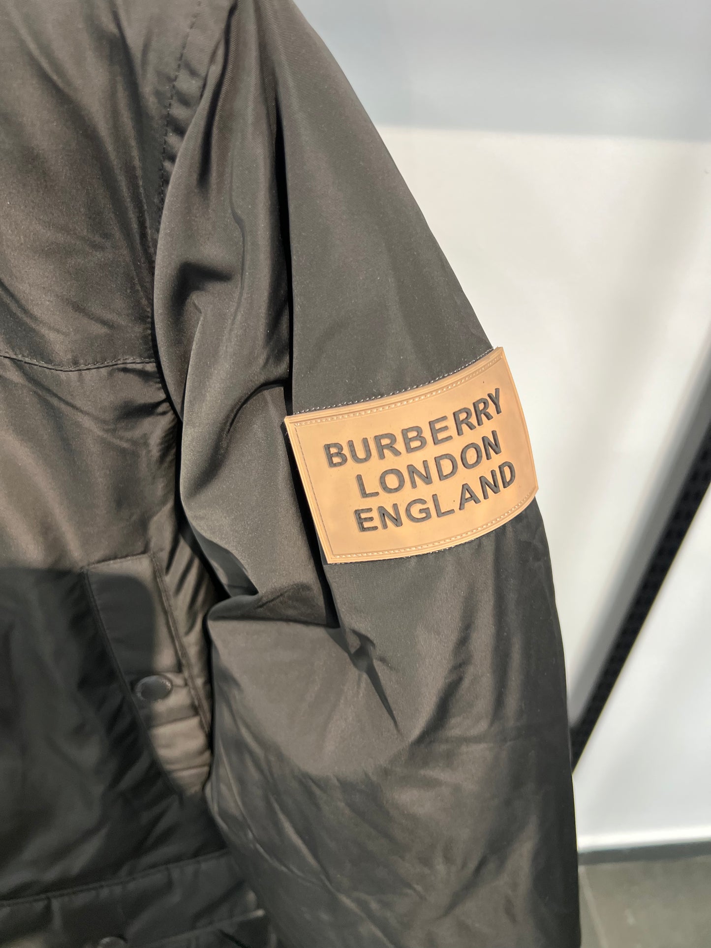 Burberry Long Black Jacket