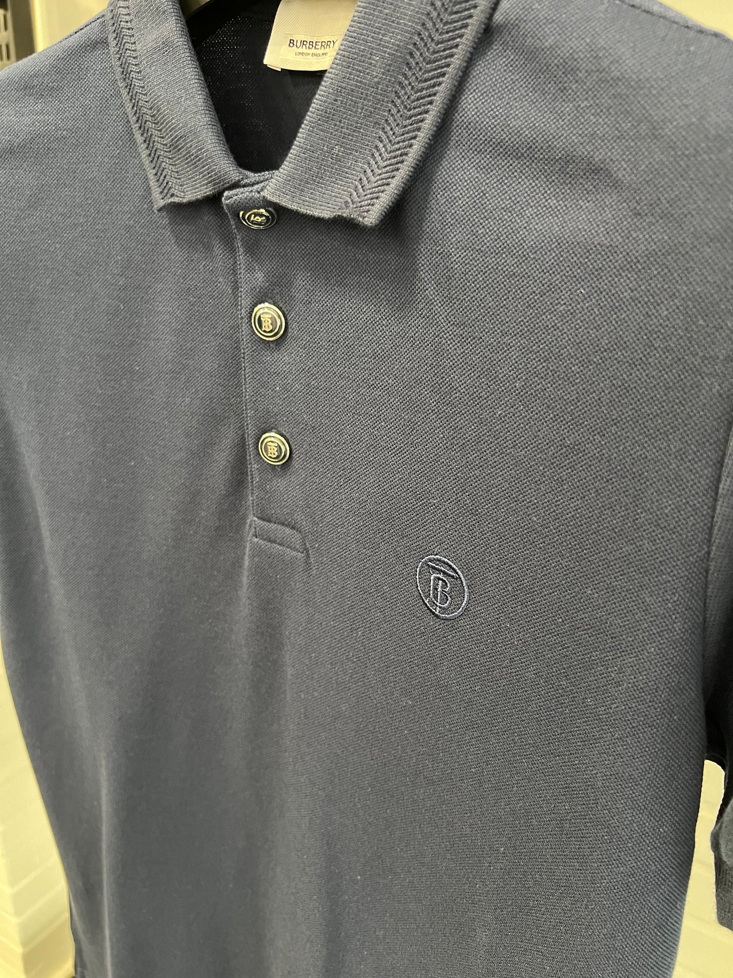 Burberry Blue Polo