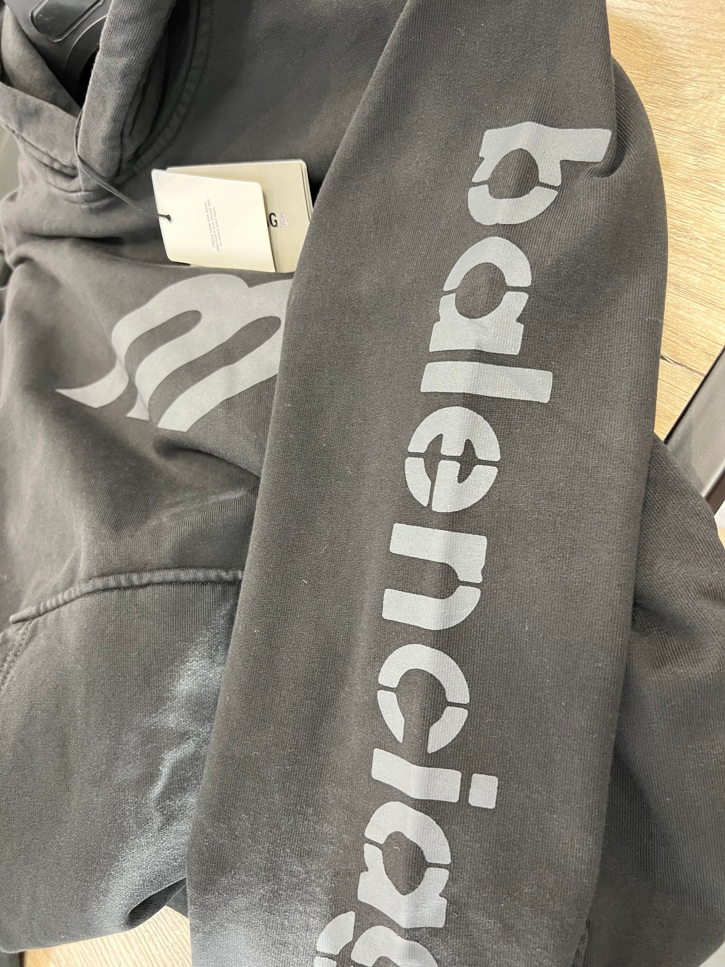 Balenciaga Black Hoodie SKU-2