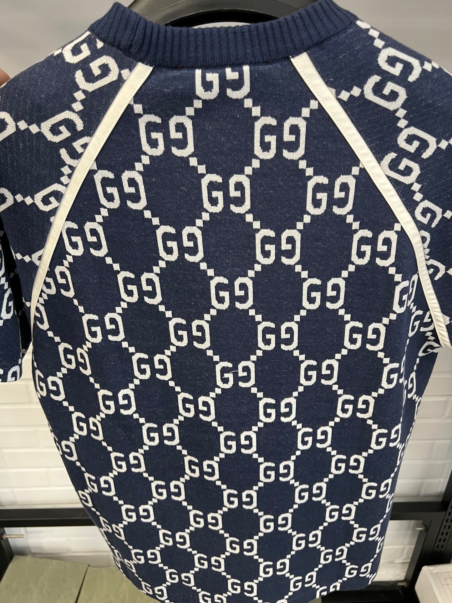 Gucci Blouse Monogram Blue