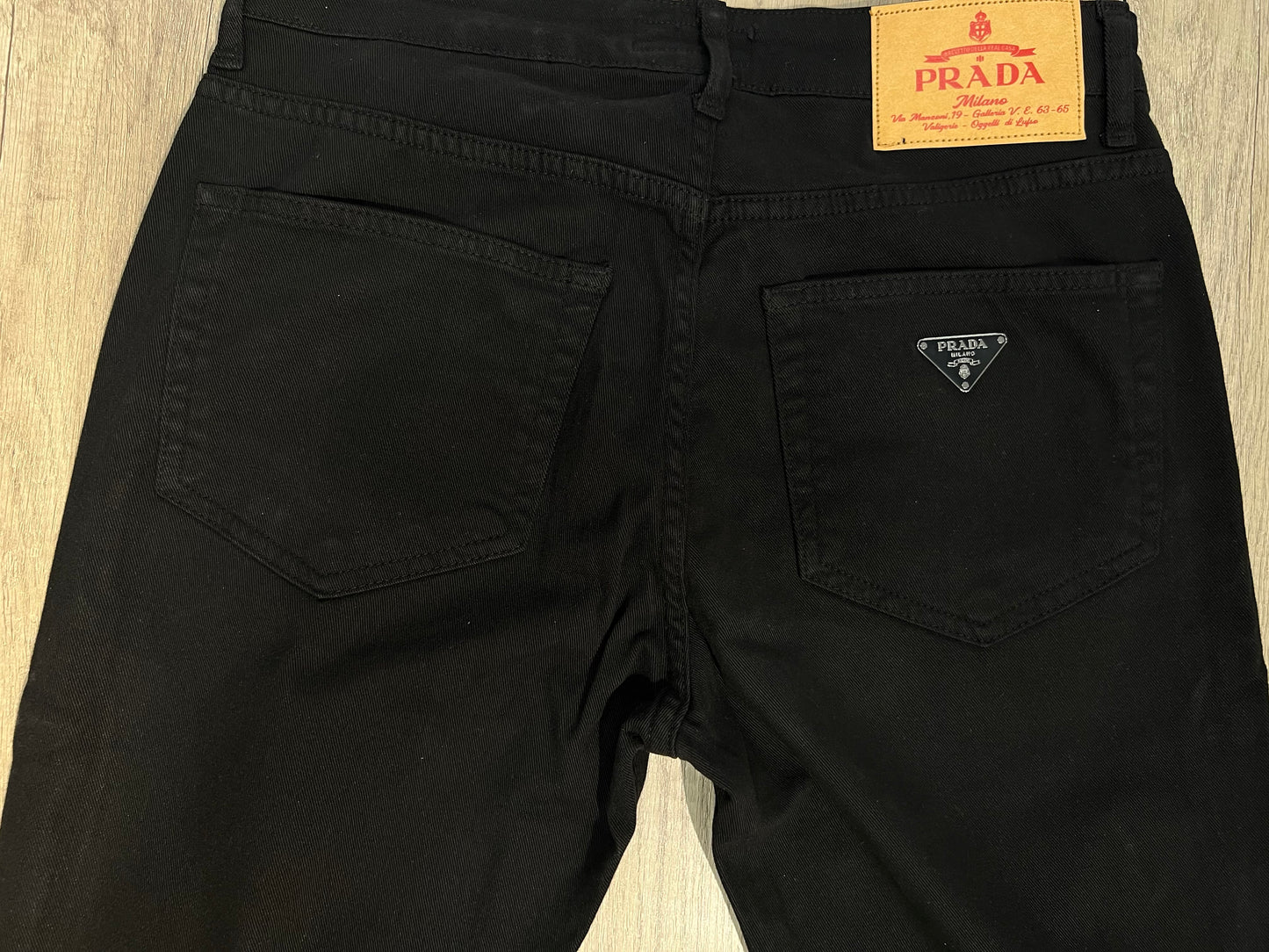 Prada Black Jeans