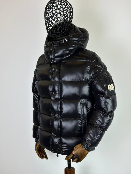 Moncler Maya 70 Black Puffer 100% Feather Down