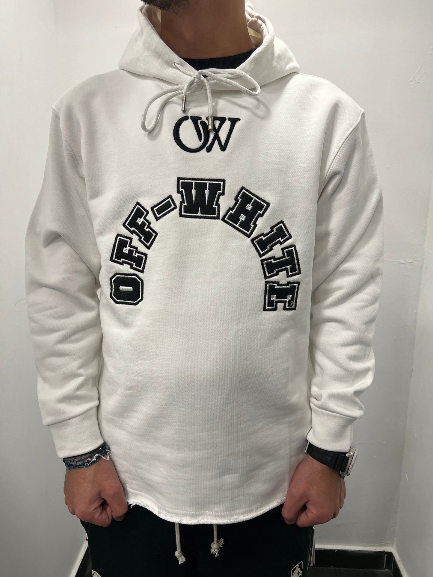 Off-White Abloh White Hoodie