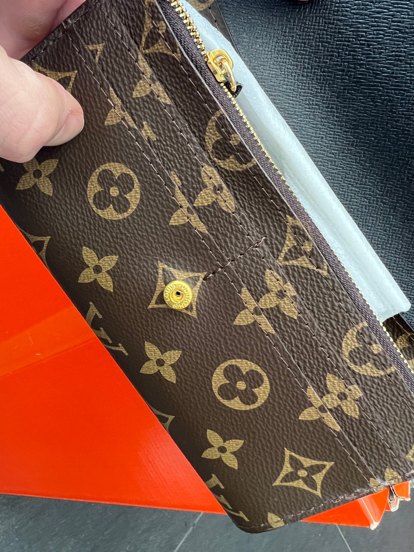 Lv Wallet Emilie Monogram Black