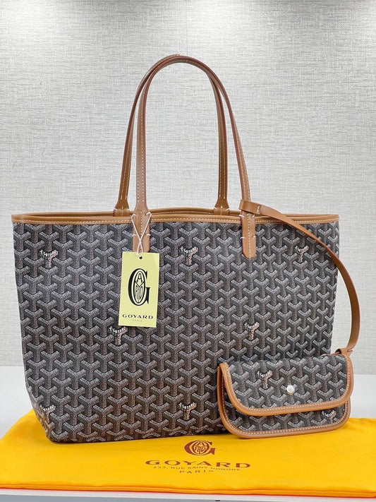 Goyard Black/Brown Shopping Bag