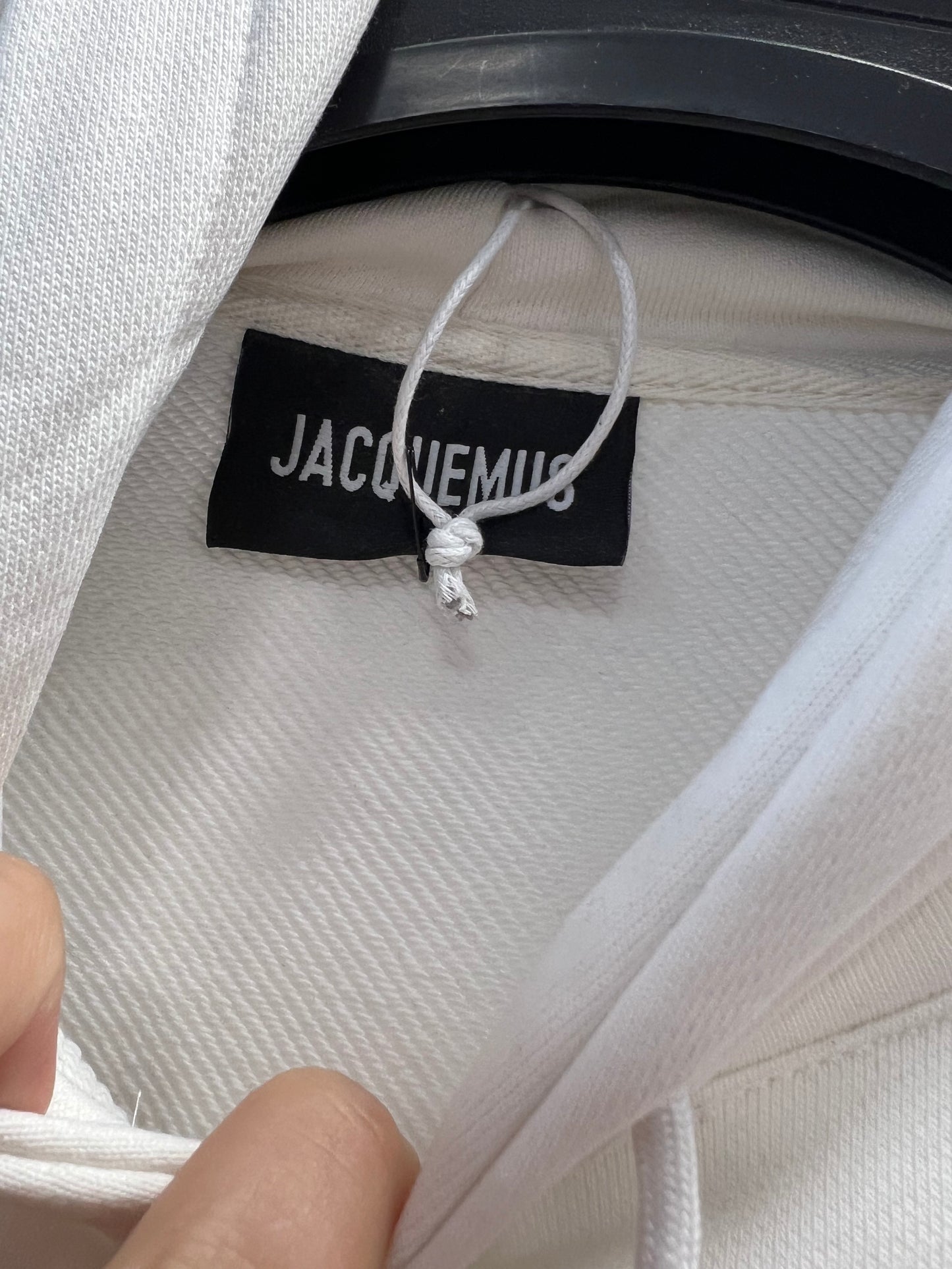 Jacquemus White Hoodie