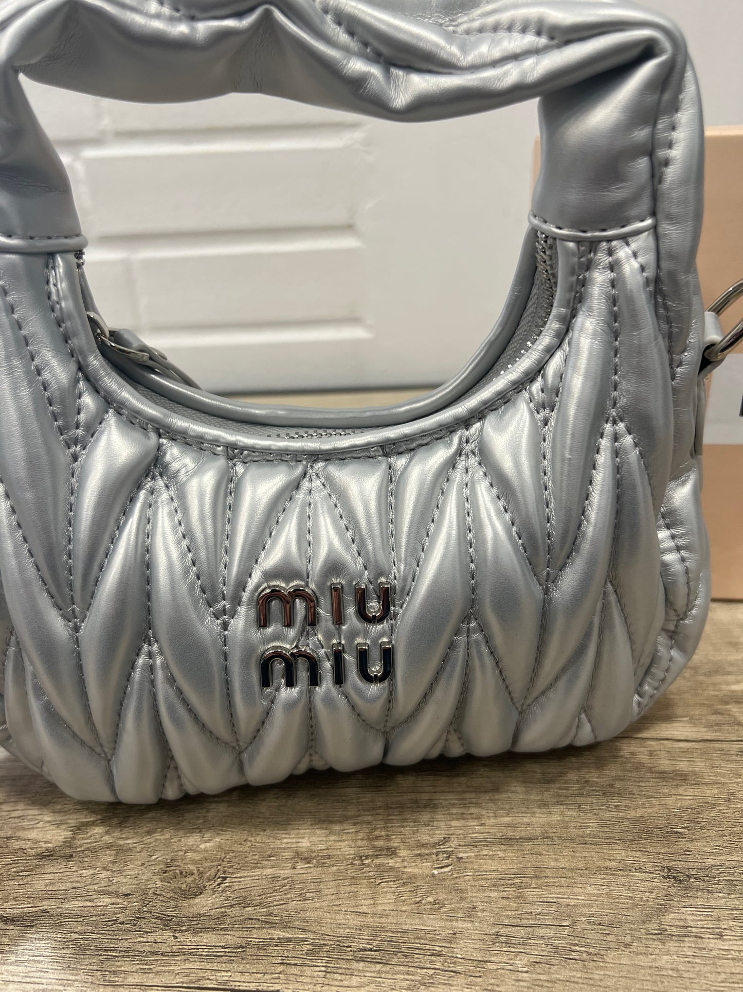 Miu Miu Wander Mini Silver