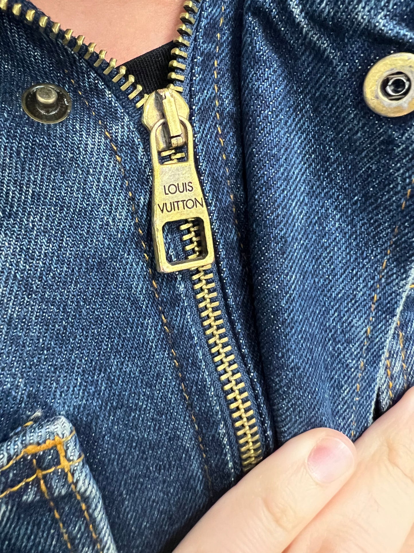 Lv Denim Carpenter Jacket