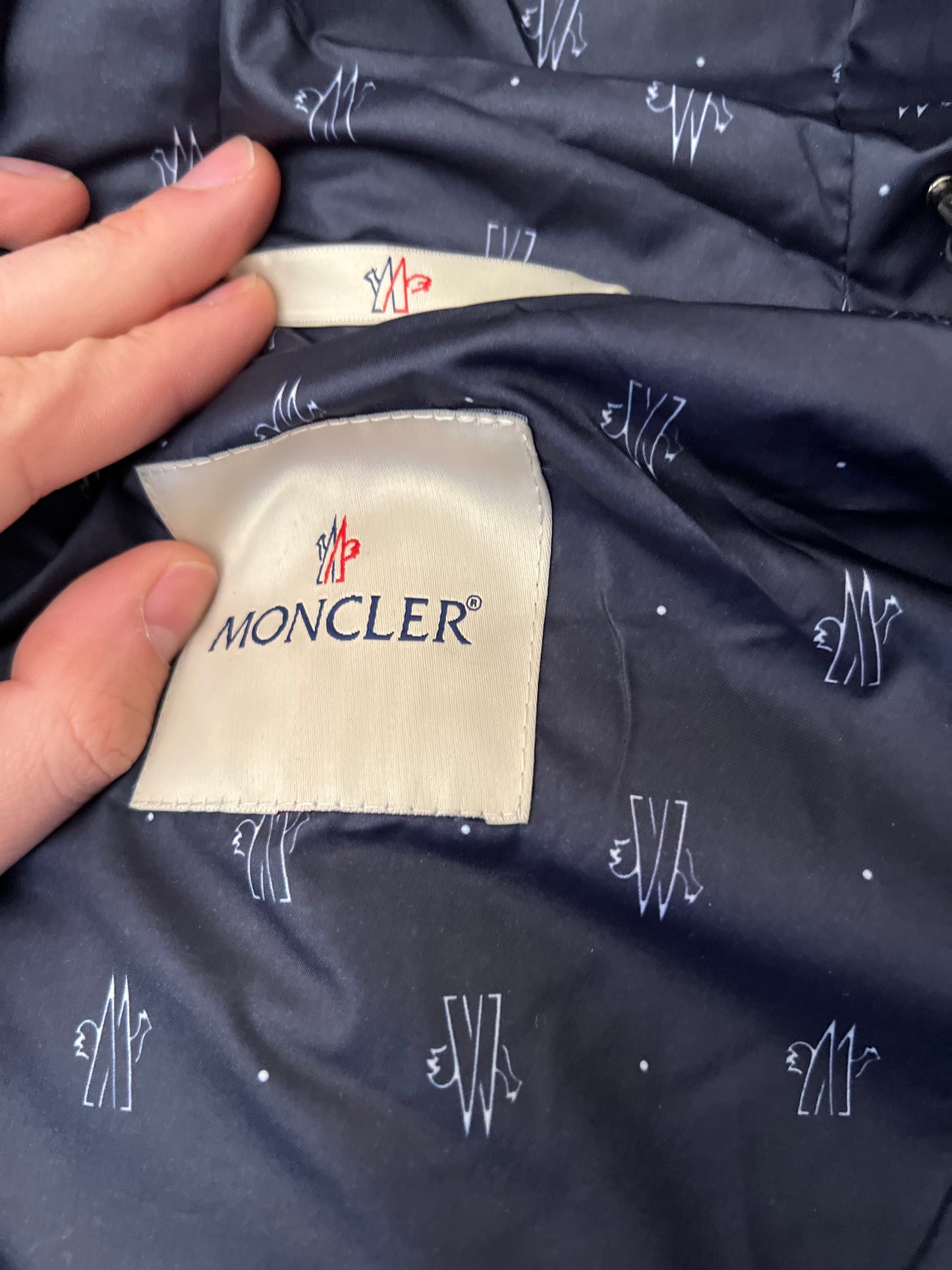 Moncler Blue Lightweight Jacket