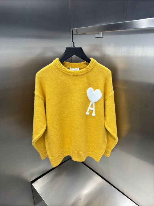 Ami Yellow Knitwear