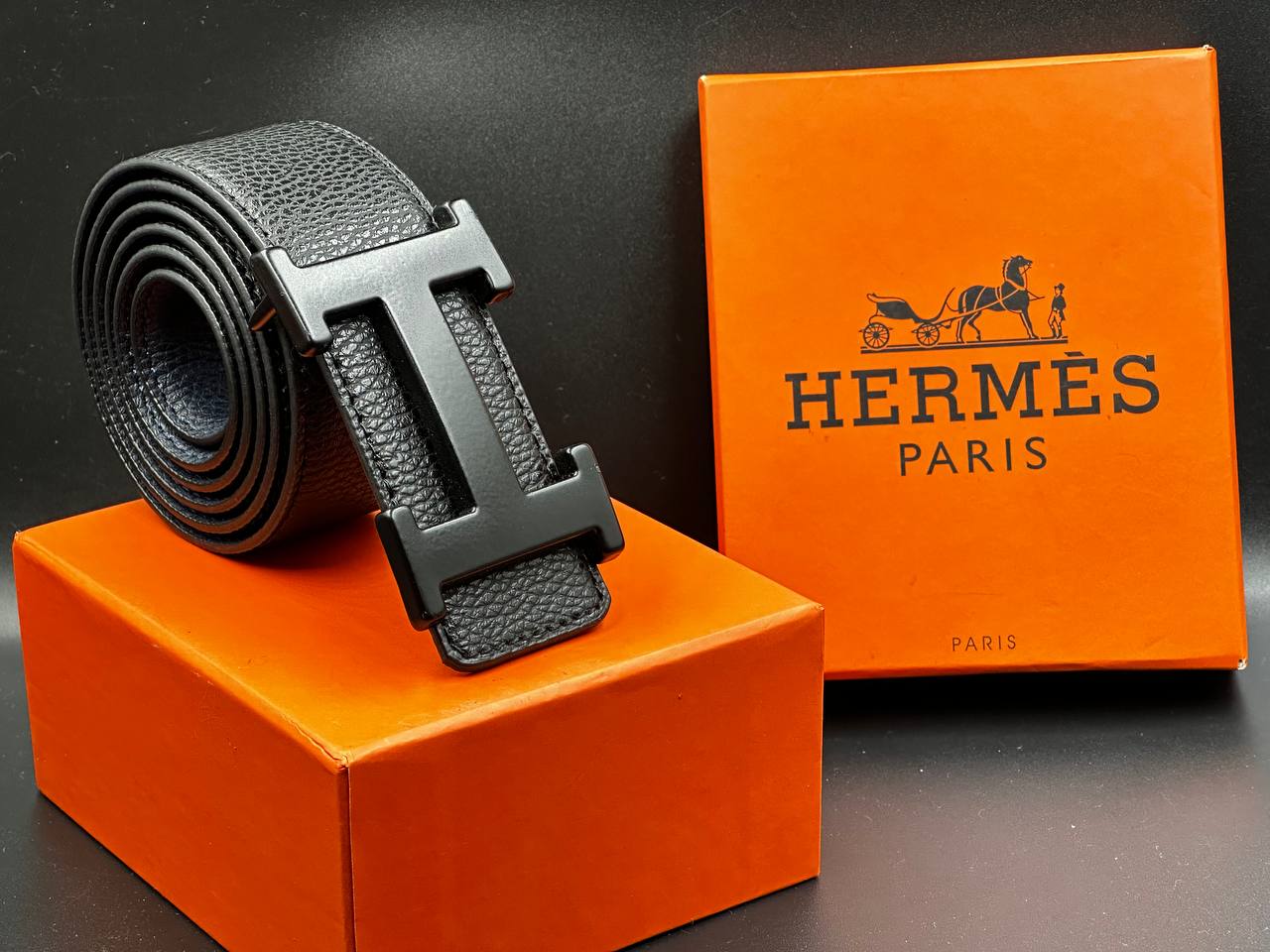 Hermes Belt Reversible Black