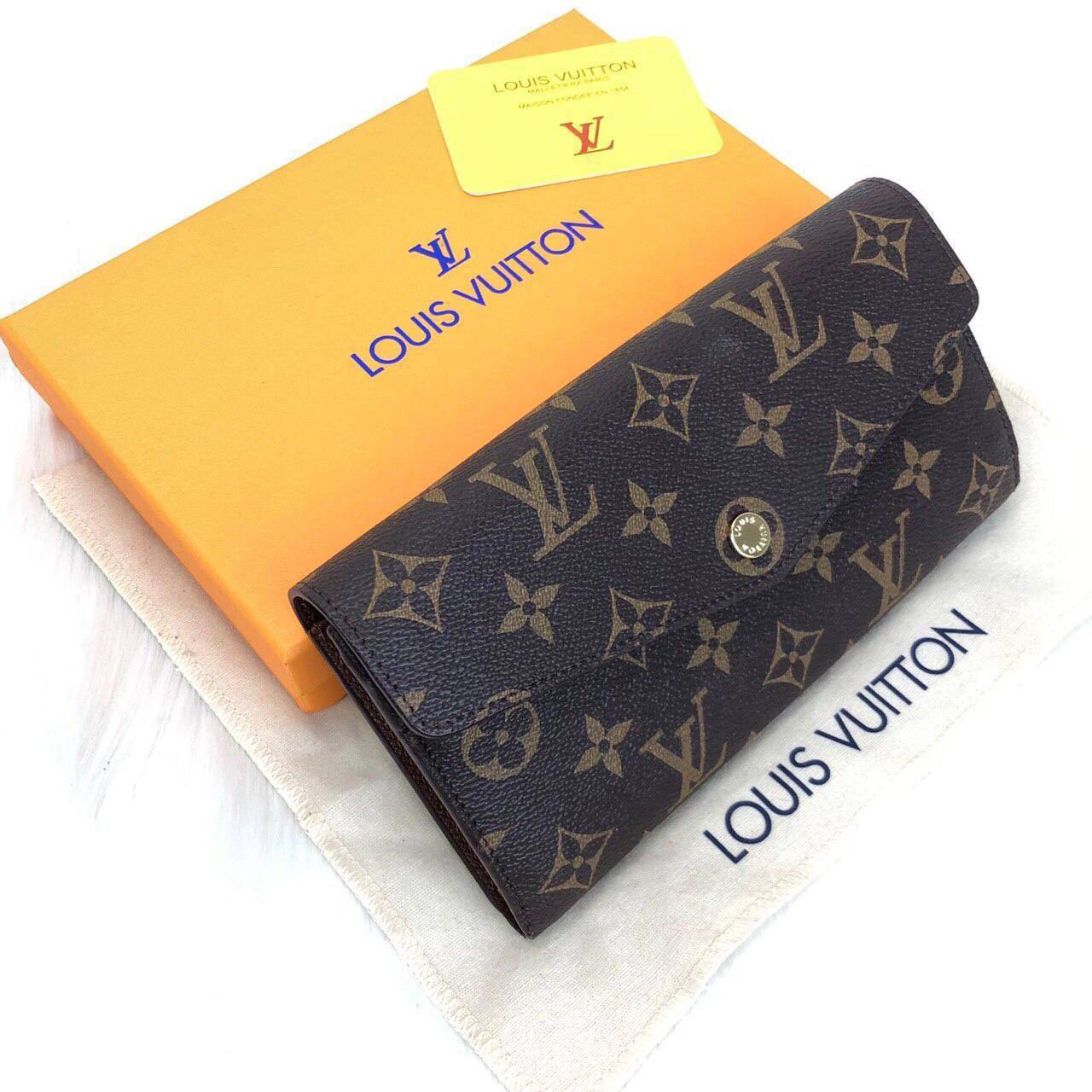 Lv Sarah Wallet Black