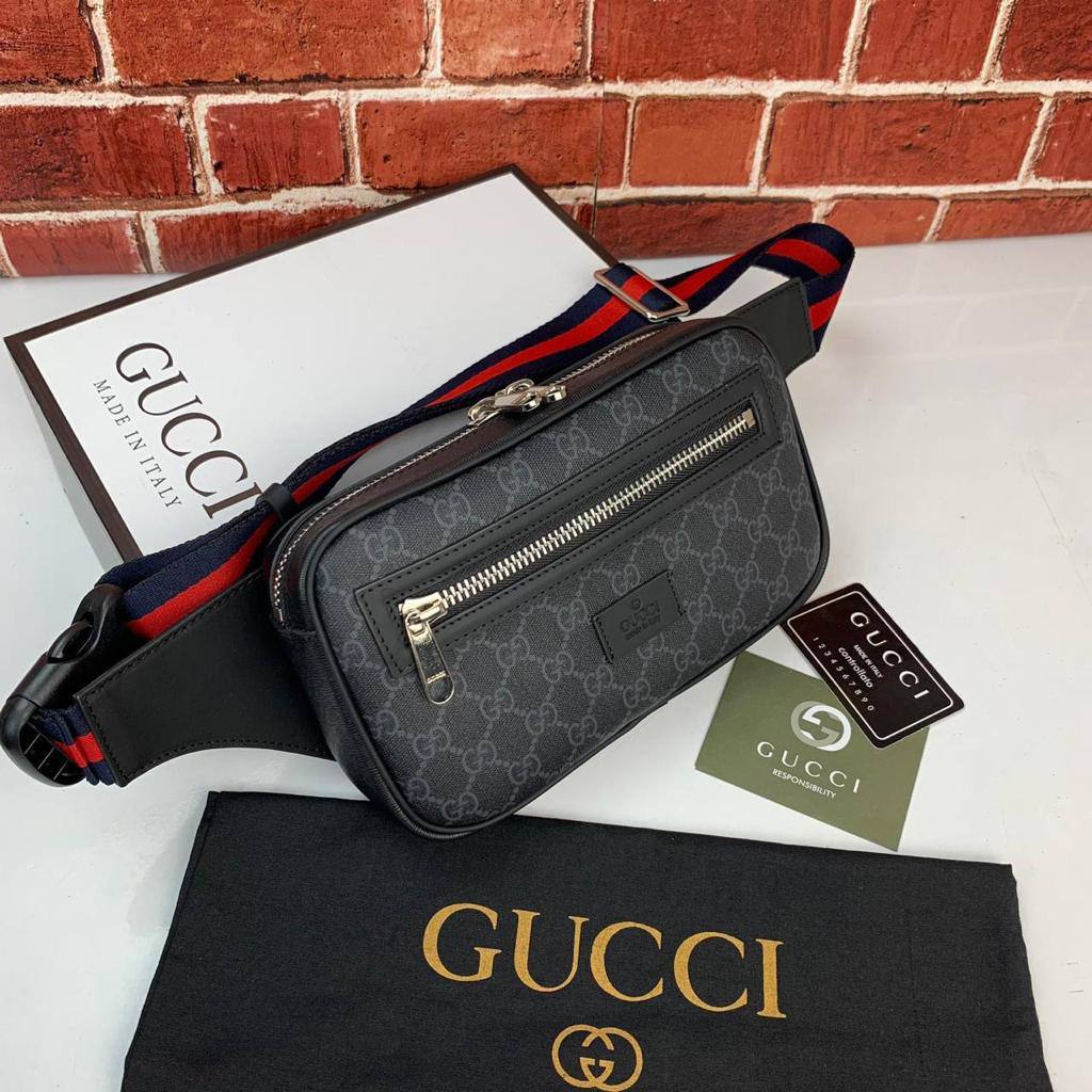 Gucci Belt Bag Grey Premium