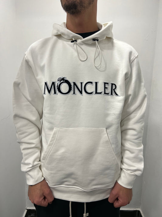 Moncler White Hoodie