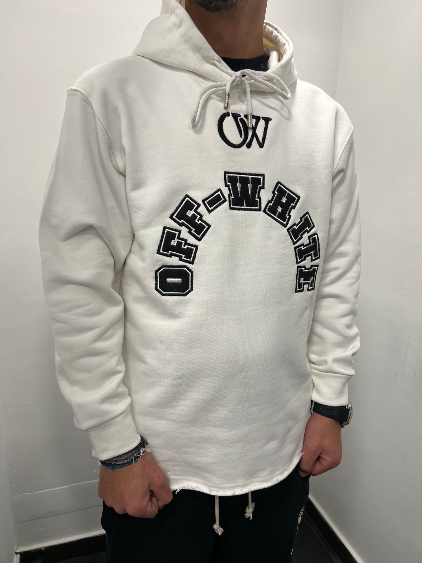 Off-White Abloh White Hoodie