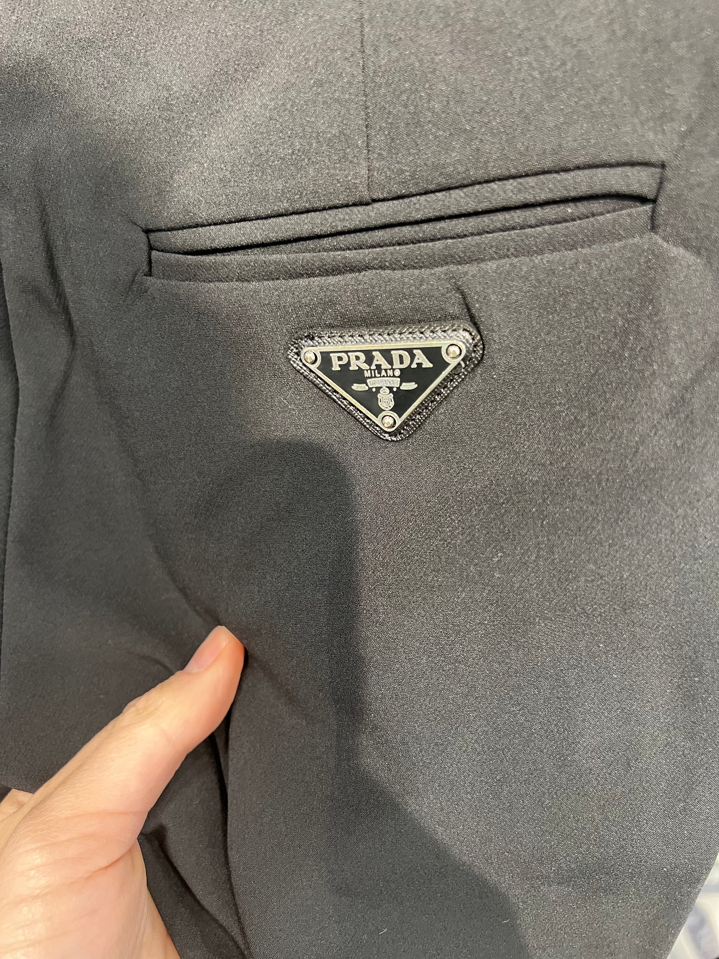 Prada Black Suit