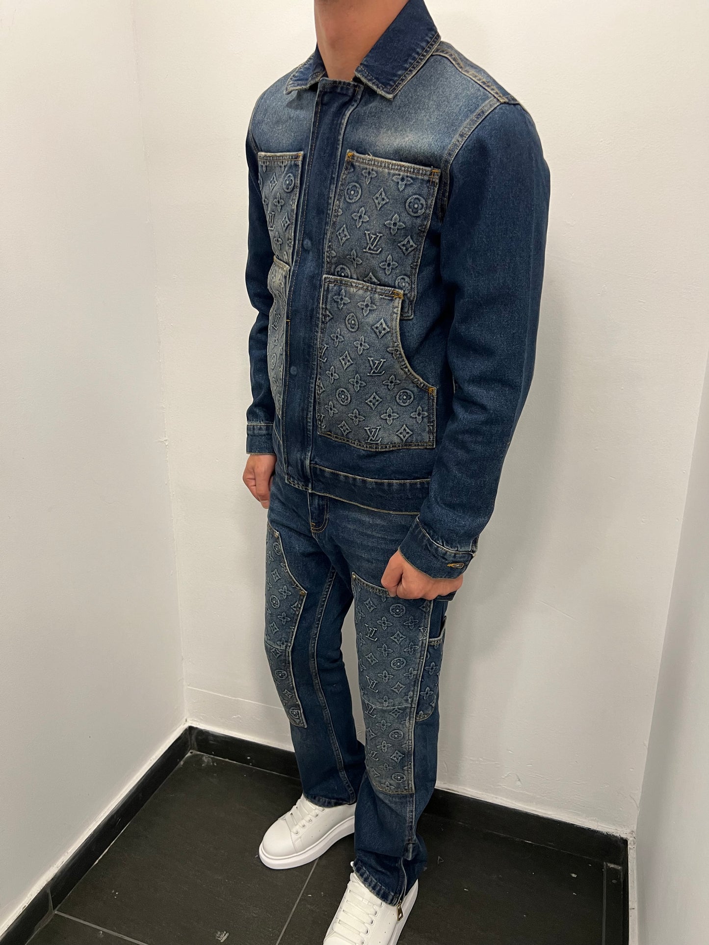 Lv Denim Carpenter Jacket