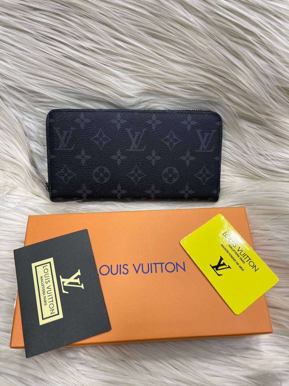 Lv Zippy Wallet Graphite Monogram