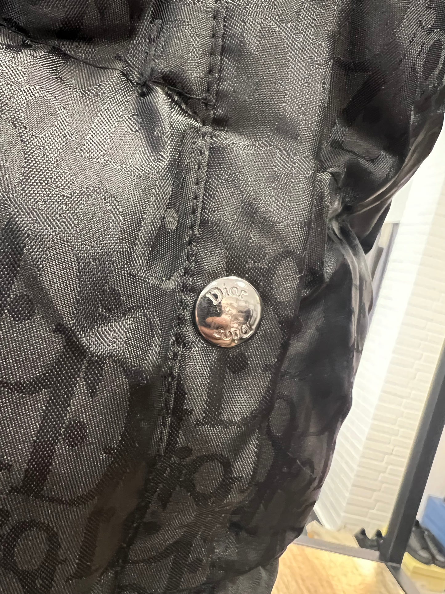 Dior Canvas Puffer Black