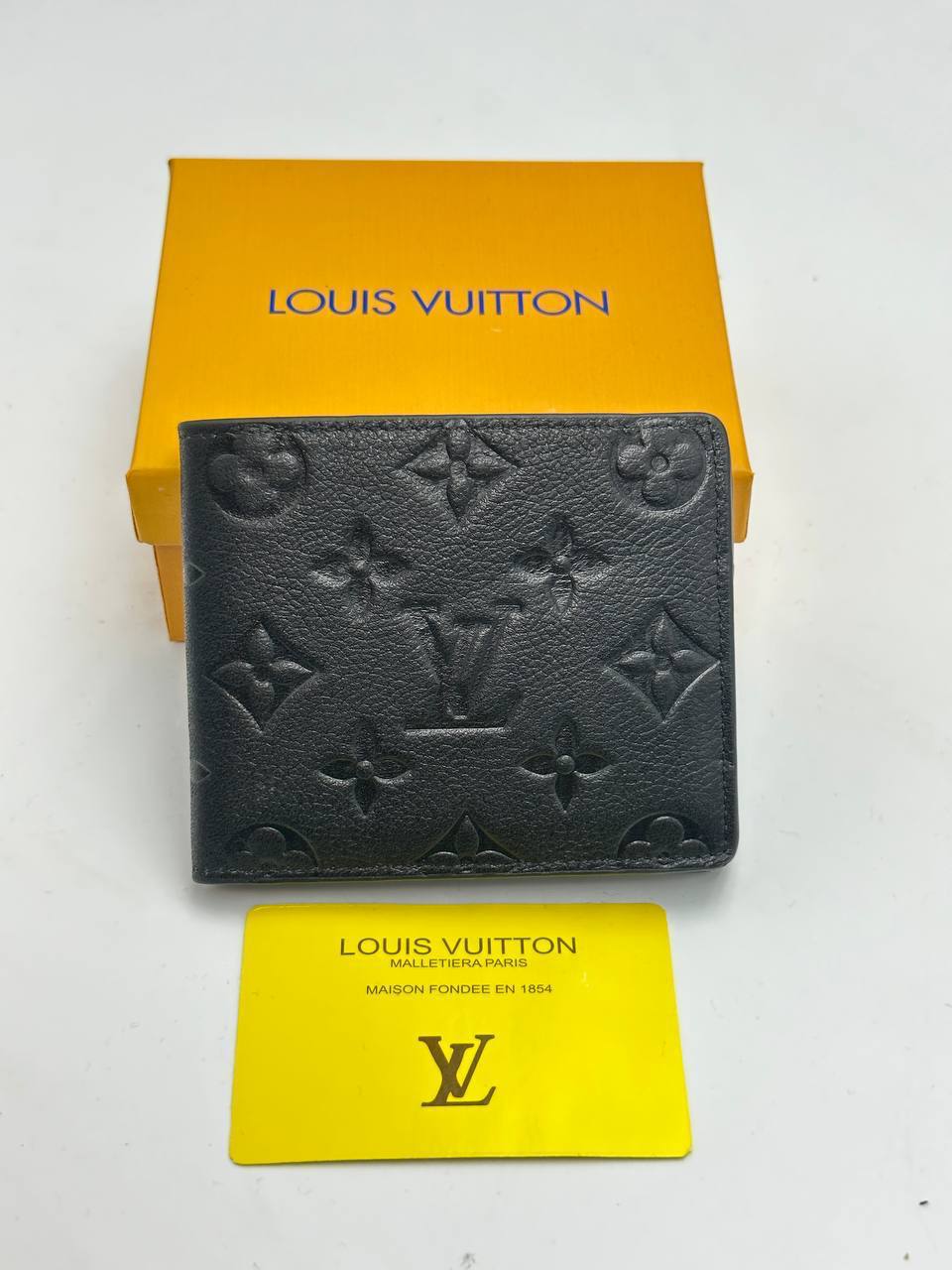 Lv Black Monogram Wallet