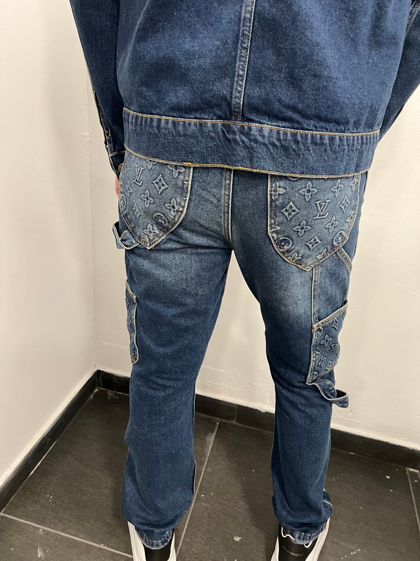 Lv Denim Carpenter Jacket