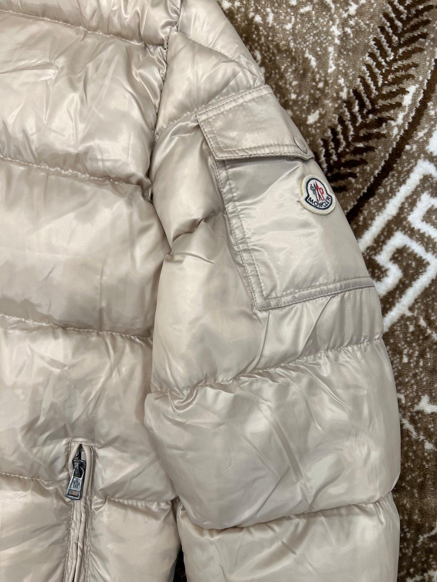 Moncler Maya Beige Puffer