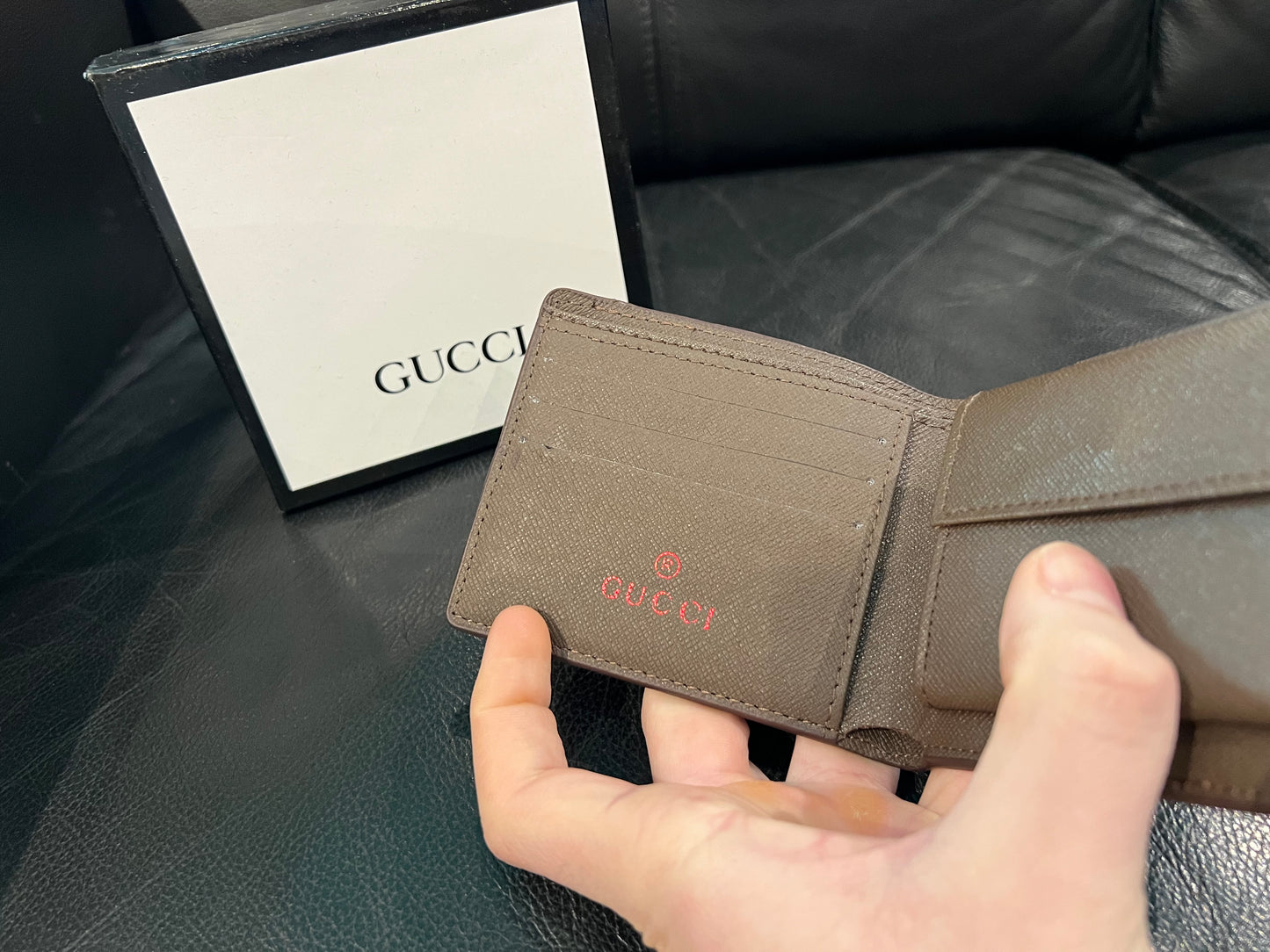 Gucci Wallet Beige Monogram