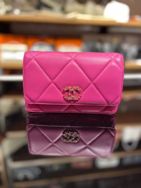 Chanel 19 WOC Bag Fuchsia