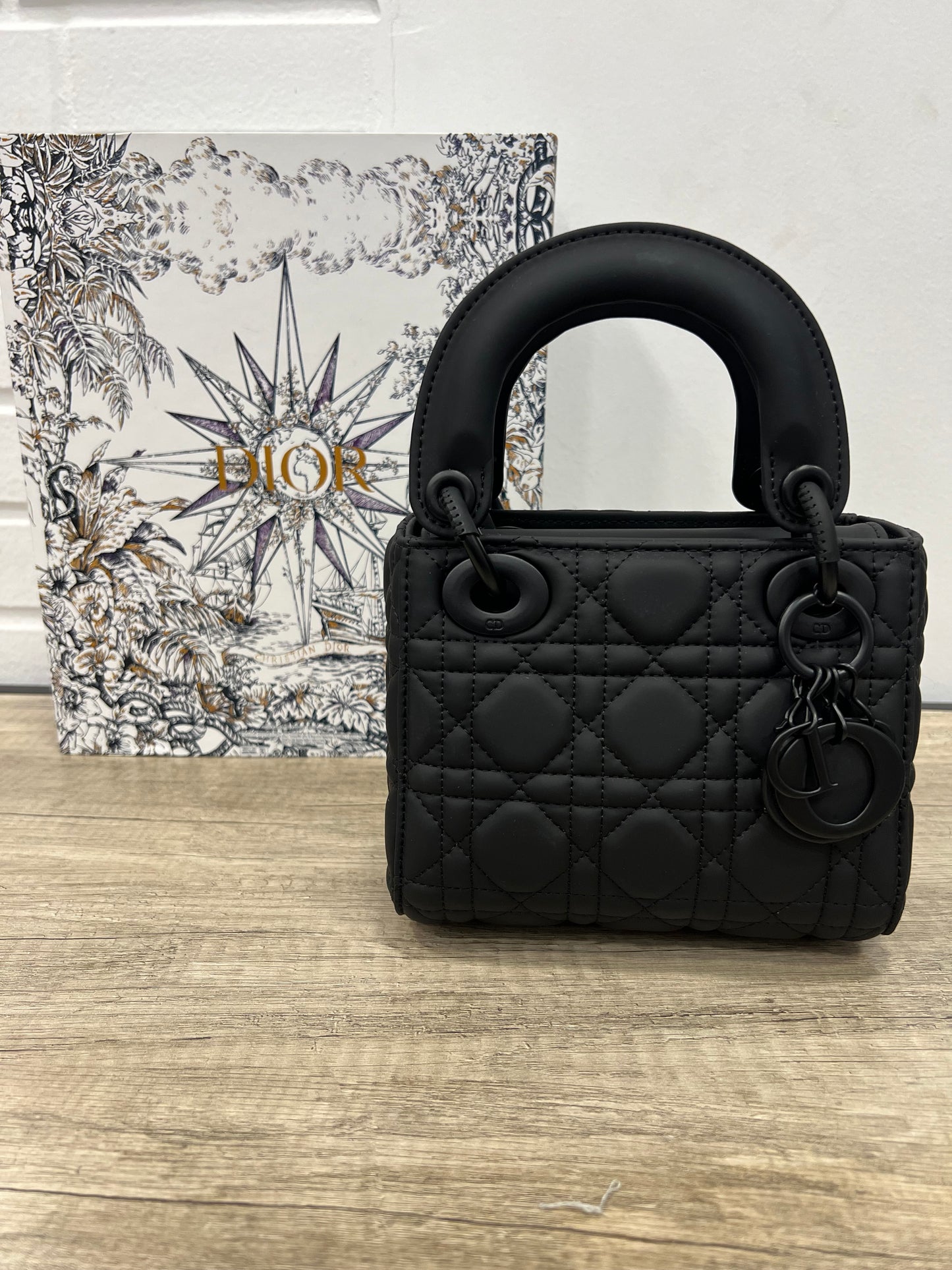 Dior Lady Mini Black Matte