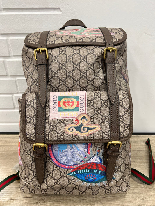 Gucci Courier Soft GG Supreme Backpack