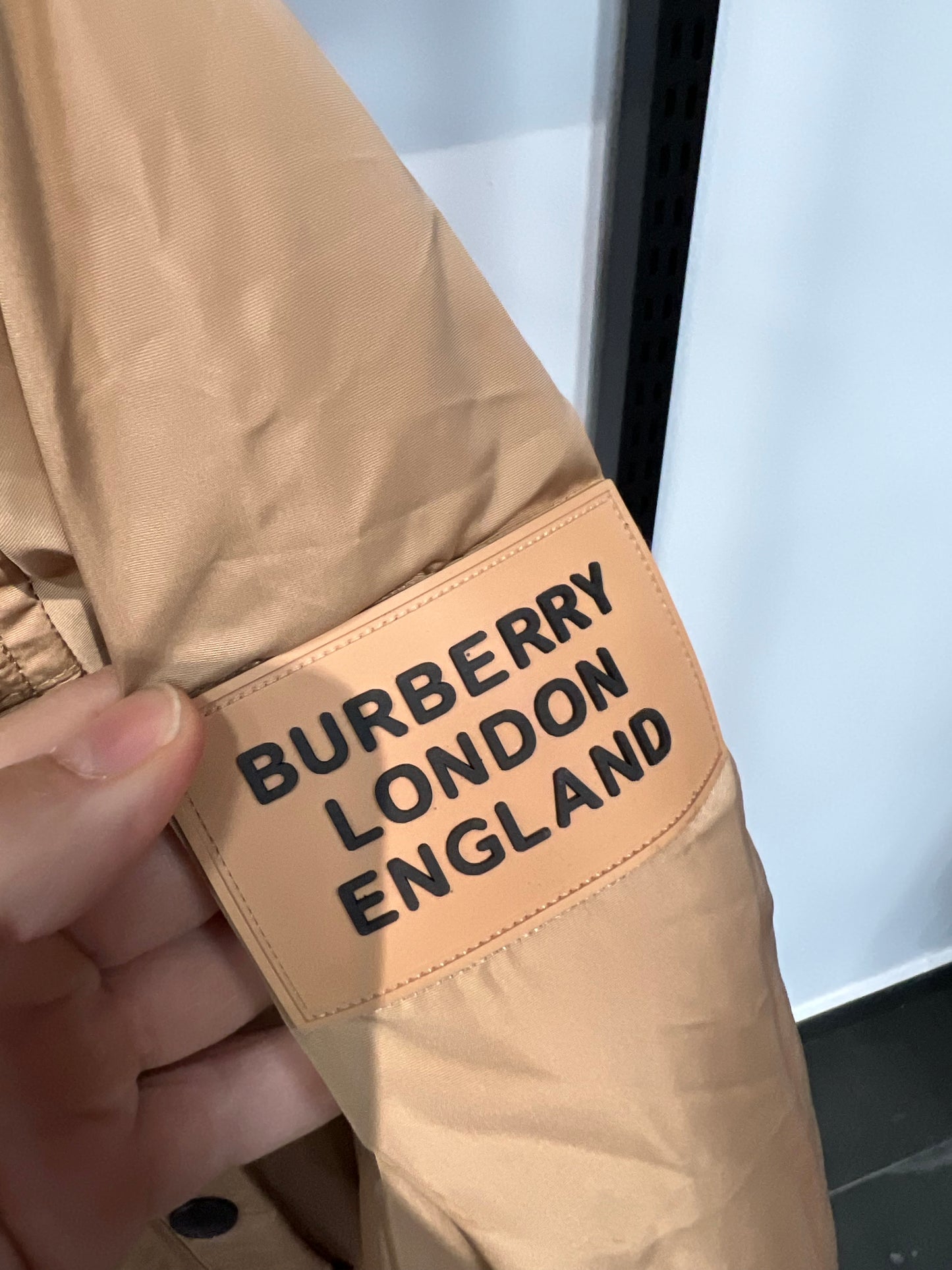 Burberry Long Beige Jacket