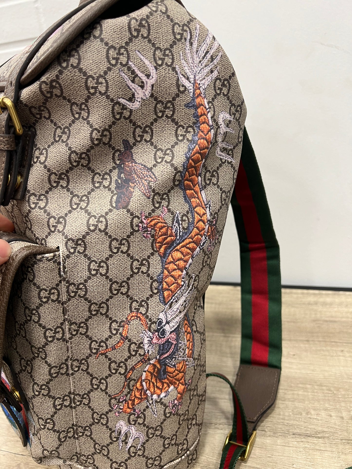 Gucci Courier Soft GG Supreme Backpack