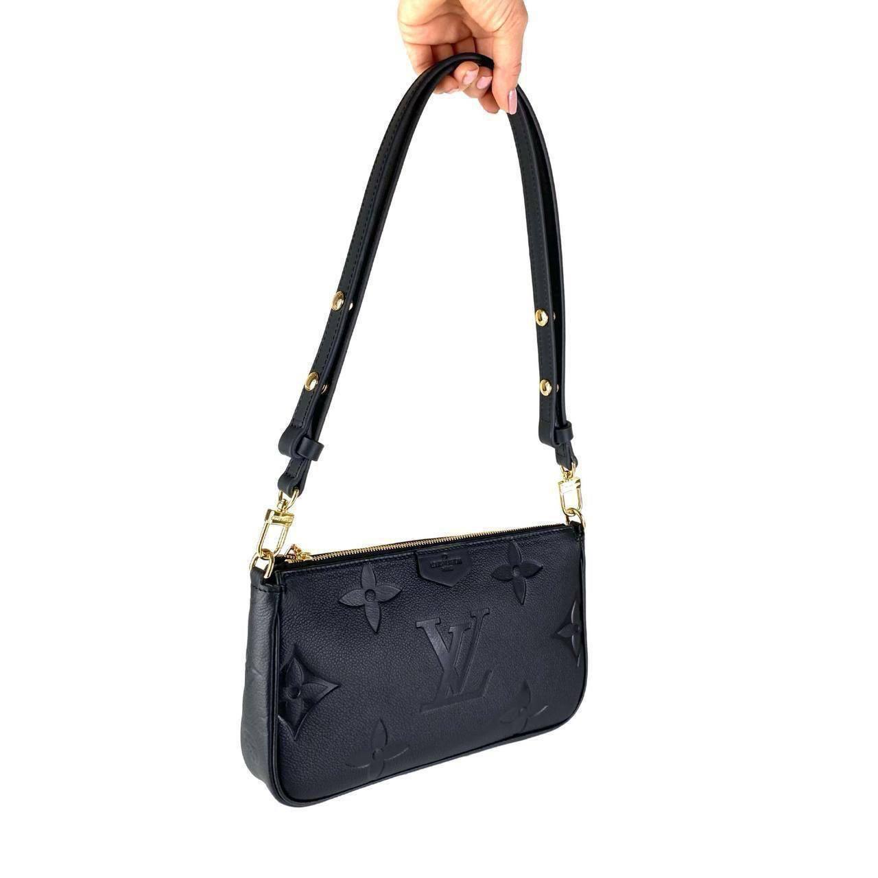 Lv Black Multi Pochete