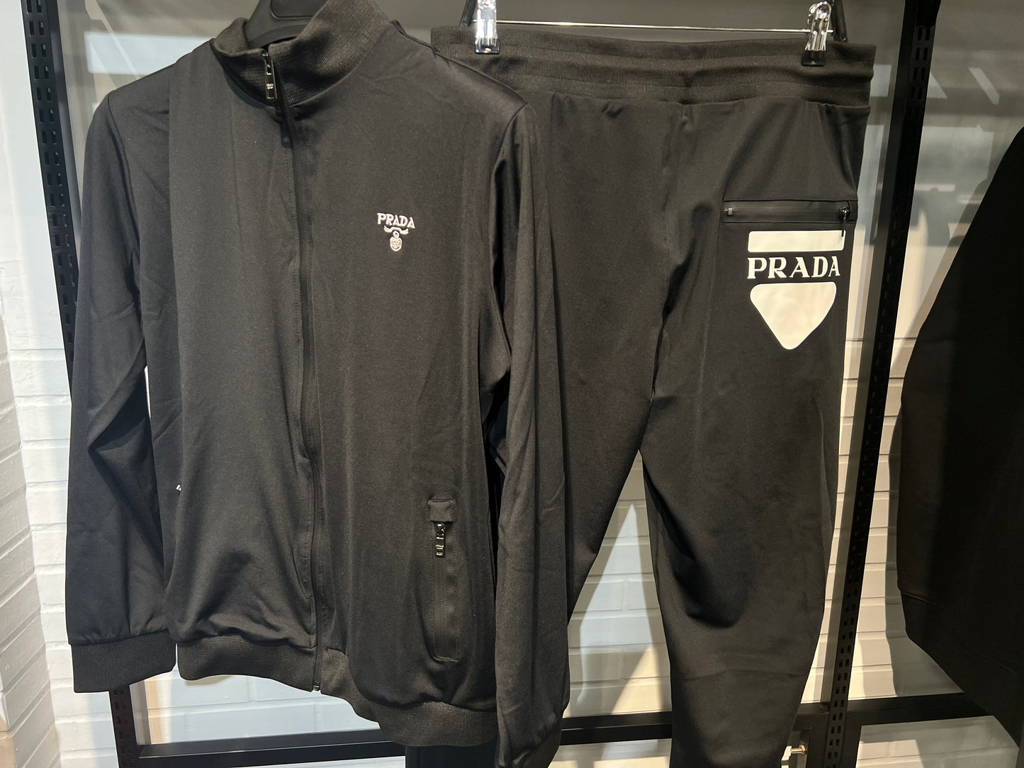 Prada Black Tracksuit