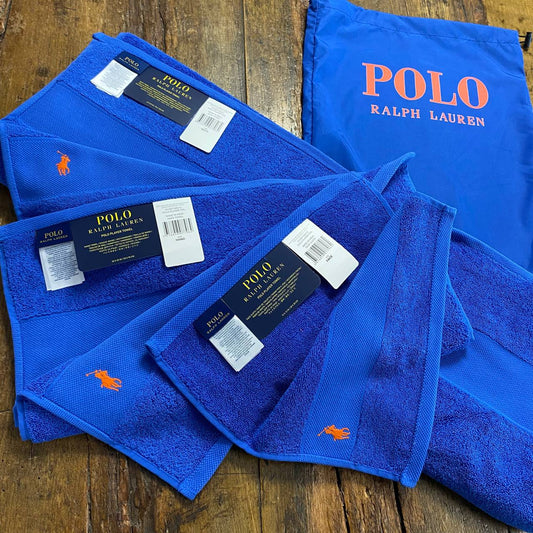 Polo Ralph Lauren 3-piece Towel Set Blue