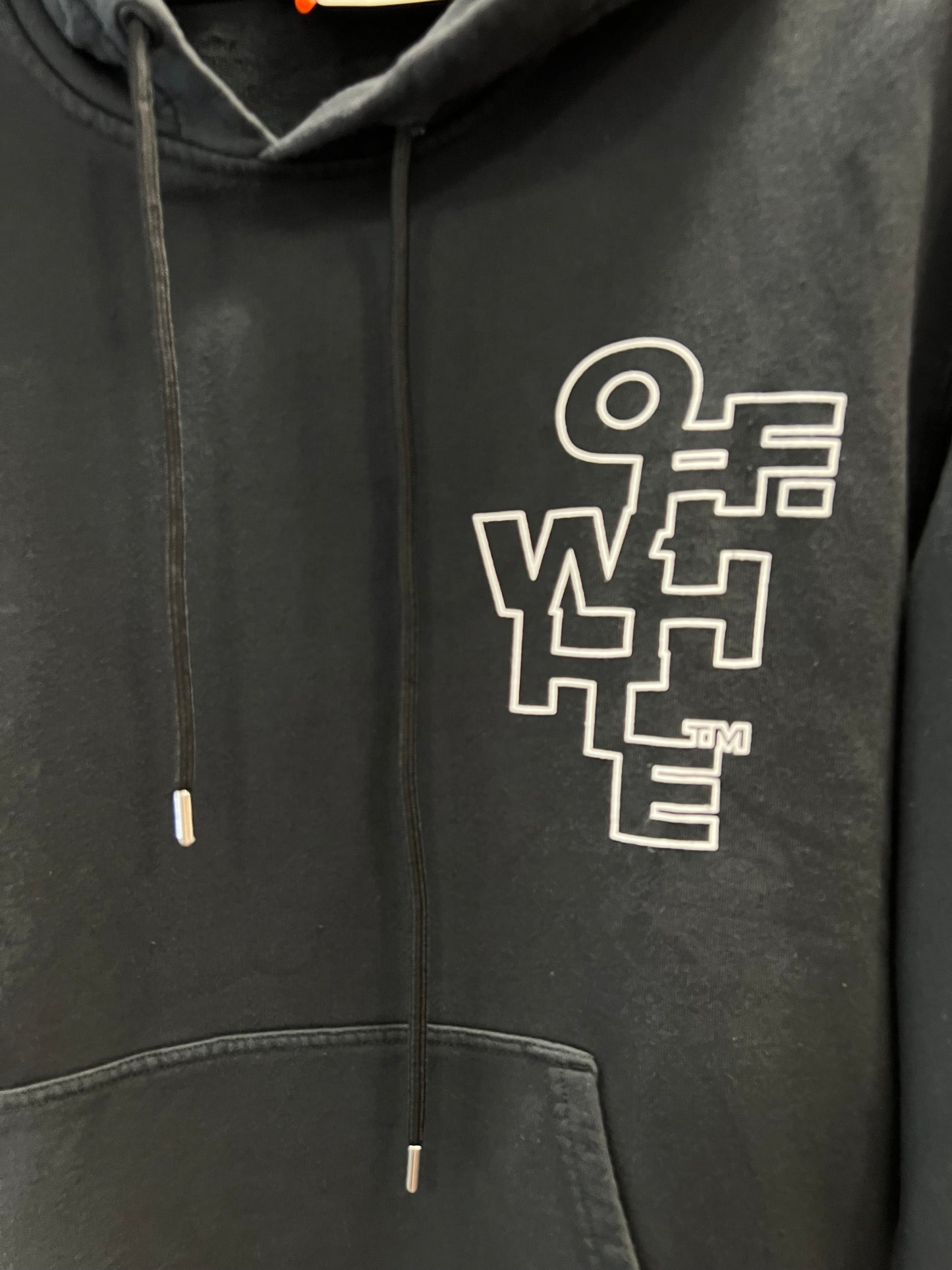 Off White Arrows Black Hoodie