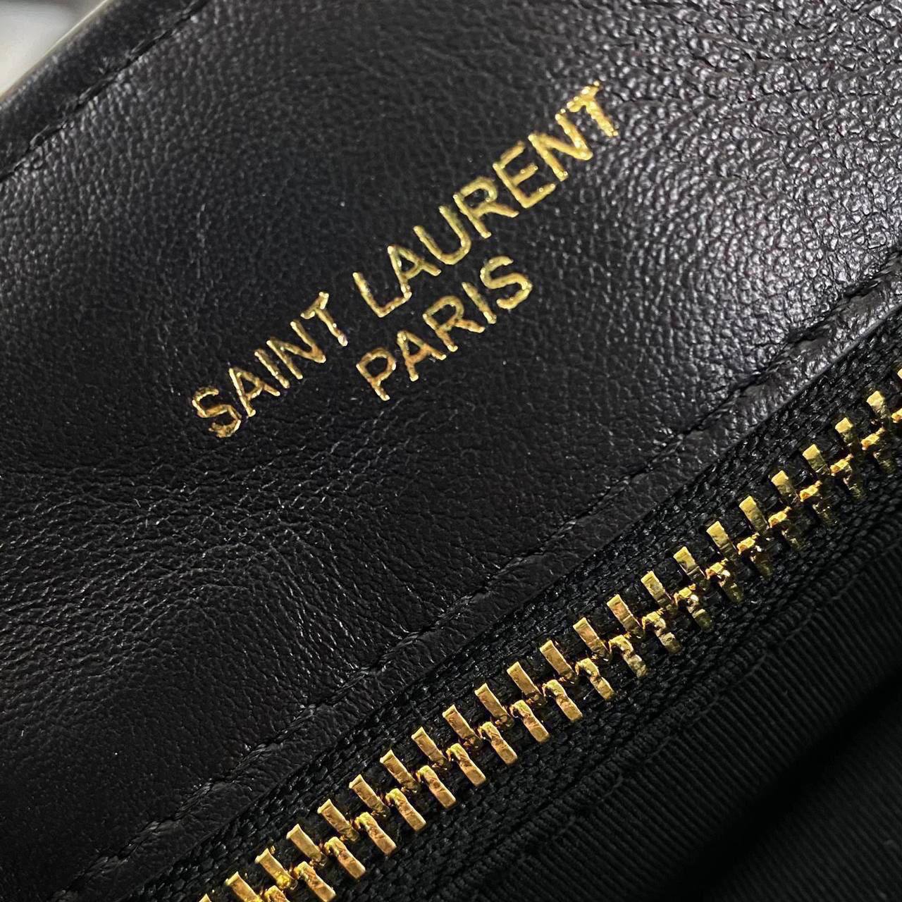 Ysl Loulou Large Black/Gold