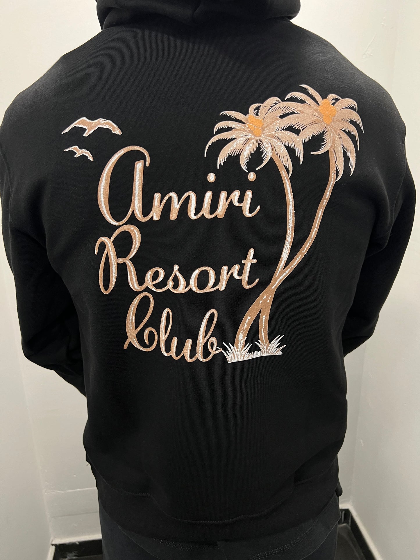 Amiri Resort Club Black Hoodie