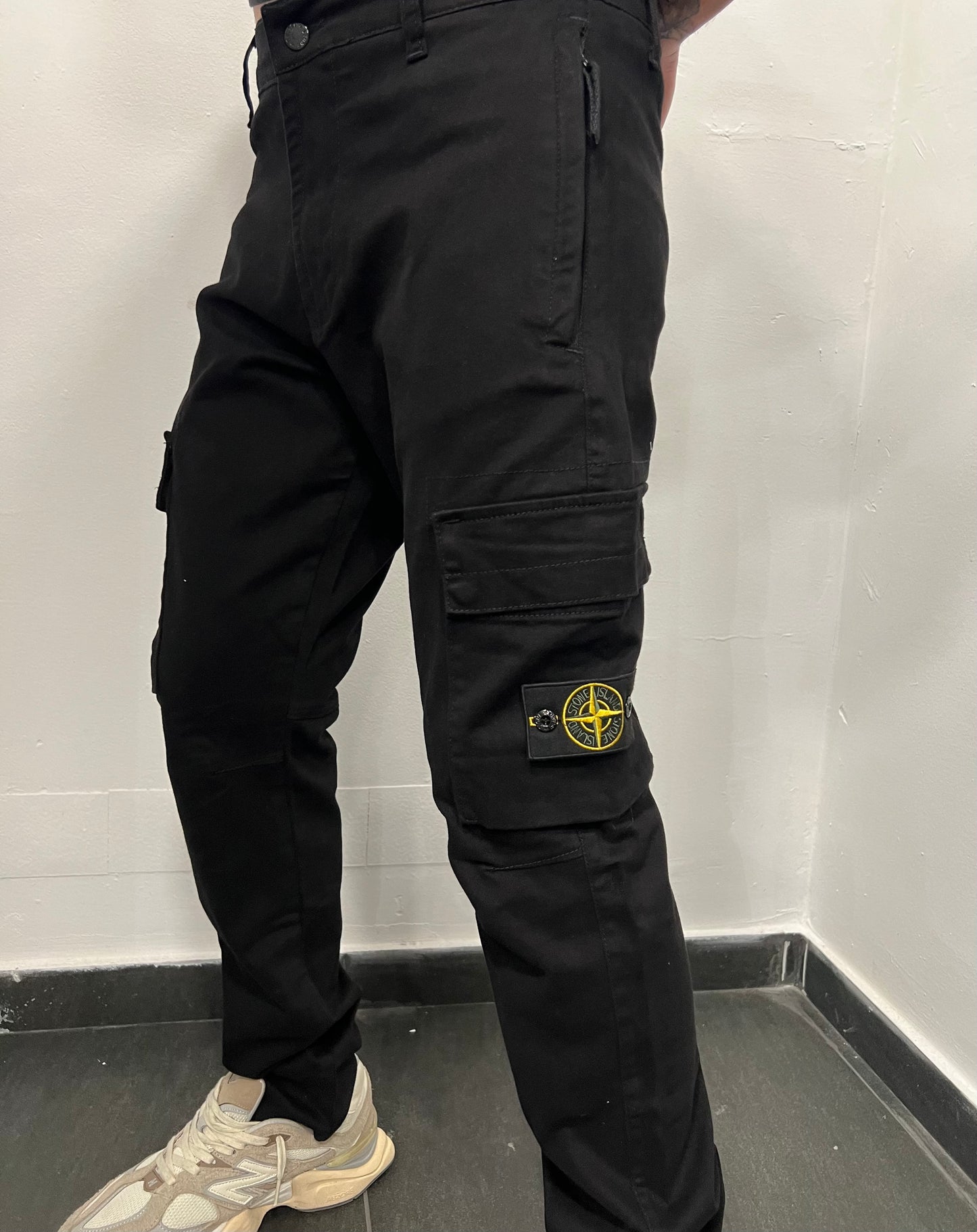 Stone Island Black Cargo