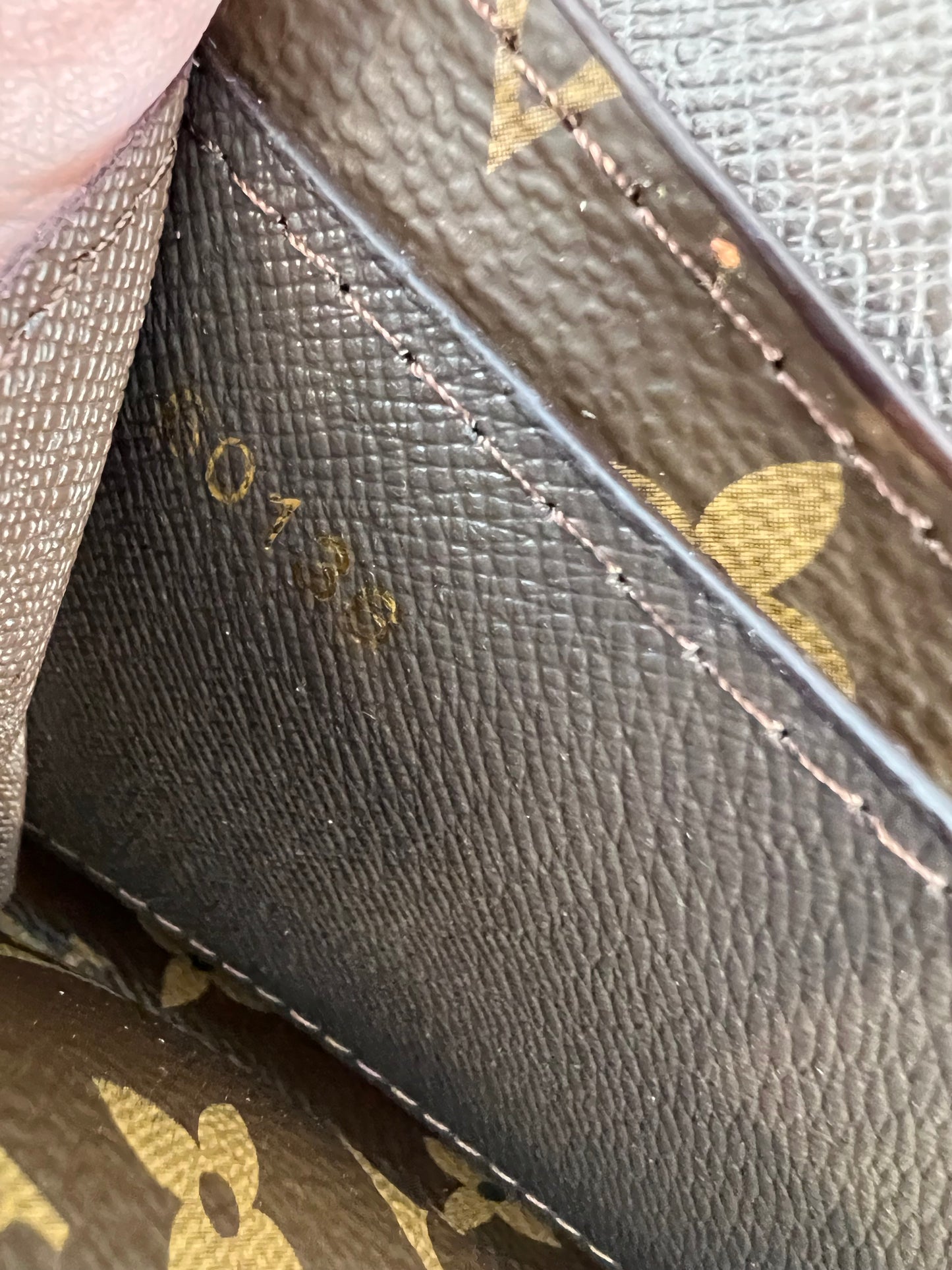 Lv Wallet Emilie Monogram Brown